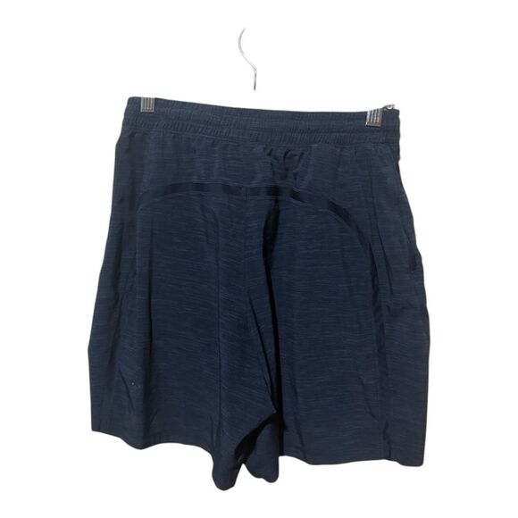 LULULEMON Pace Breaker Short Mens Small Heather Navy Blue - Picture 6 of 9